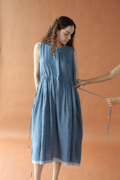 Mitchell Dress-Blue