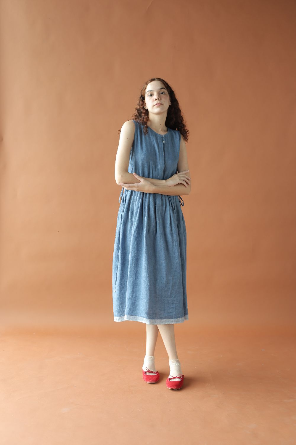 Mitchell Dress-Blue