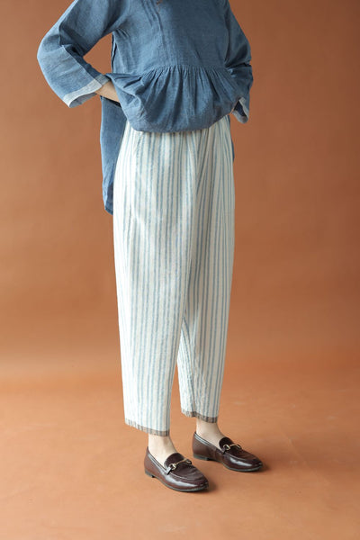 Alan-Blue stripes Pants