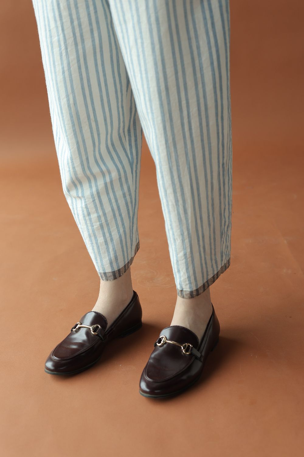 Alan-Blue stripes Pants