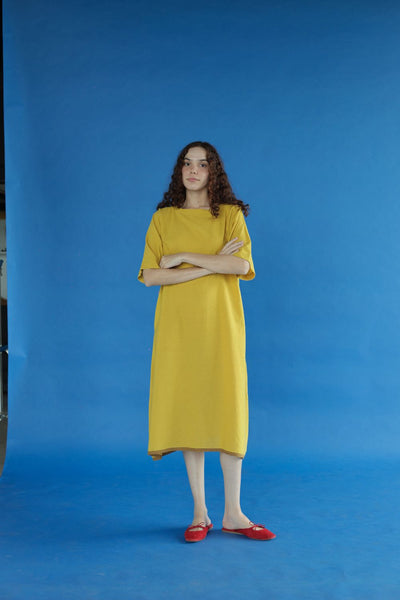 Alfie Dress-Yellow