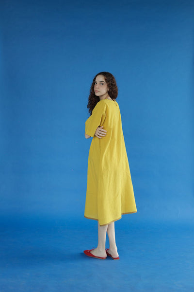Alfie Dress-Yellow