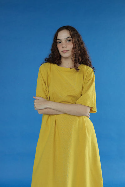 Alfie Dress-Yellow