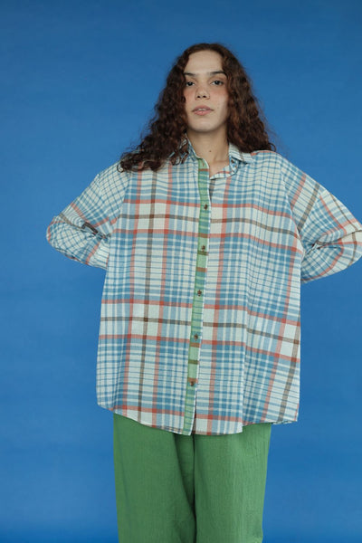 Eden-Blue checks Top