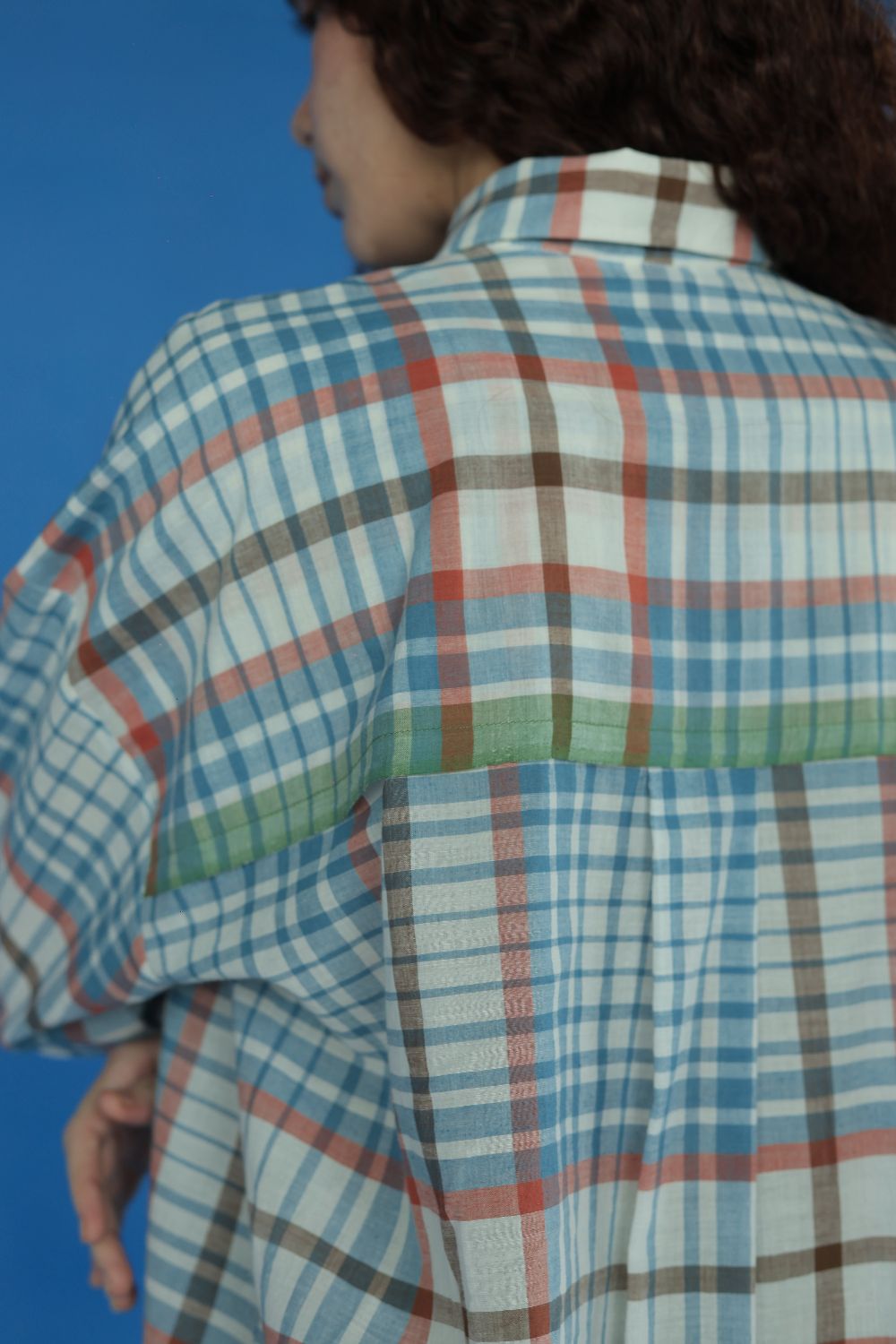 Eden-Blue checks Top