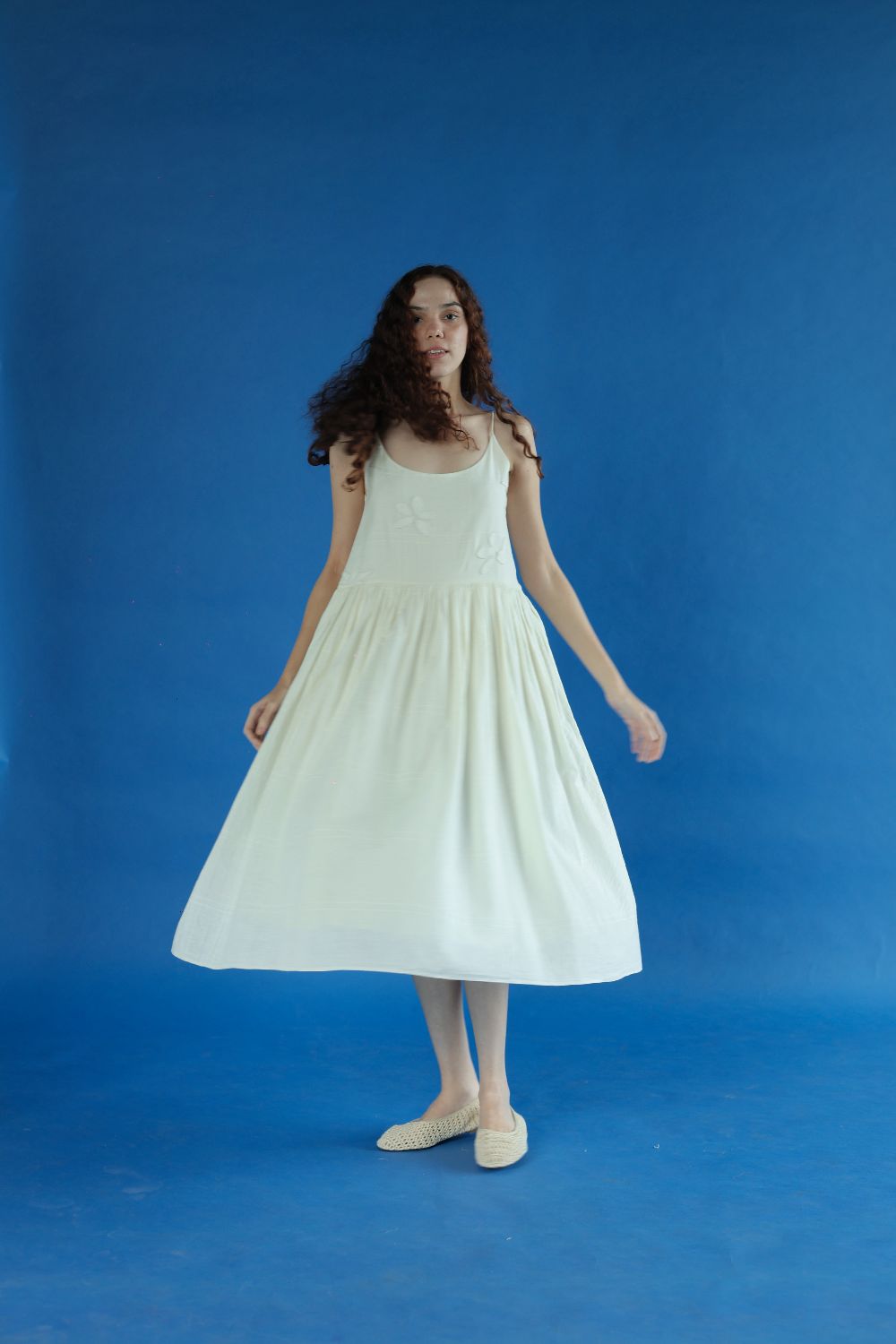 Daphne Dress-Kora white