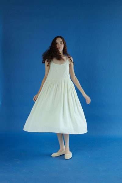 Daphne Dress-Kora white