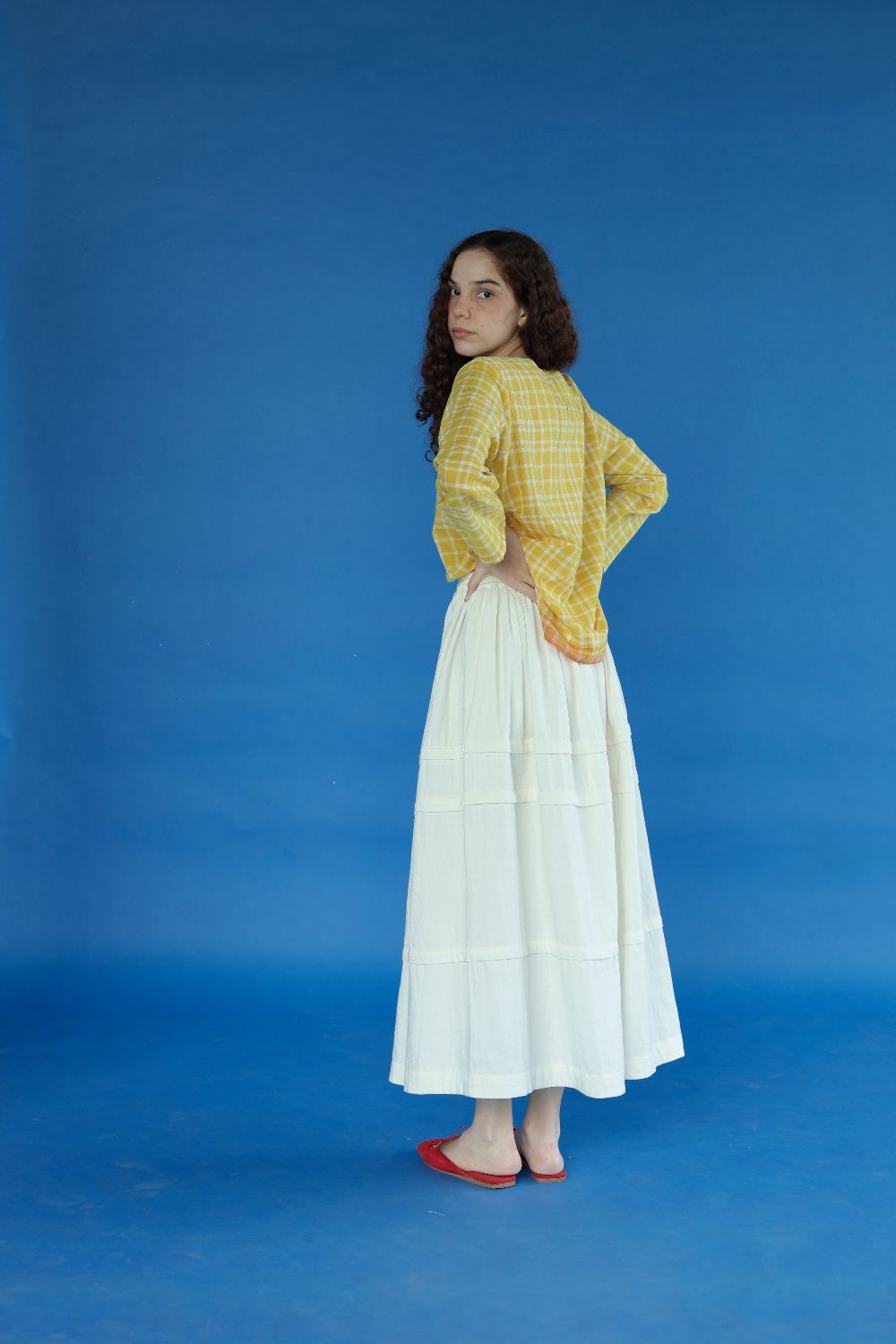 Bliss Skirt-White