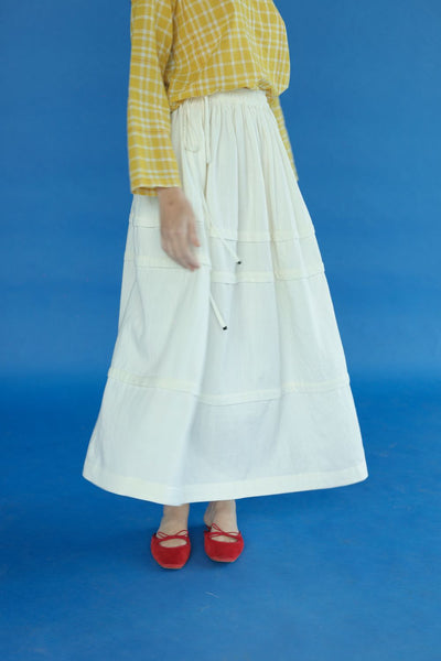 Bliss Skirt-White