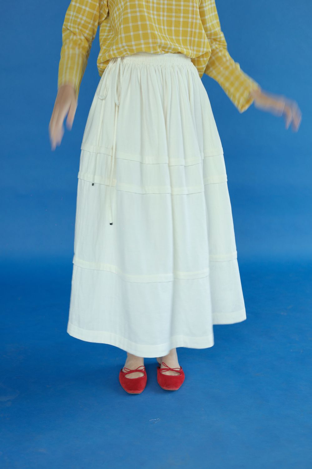 Bliss Skirt-White