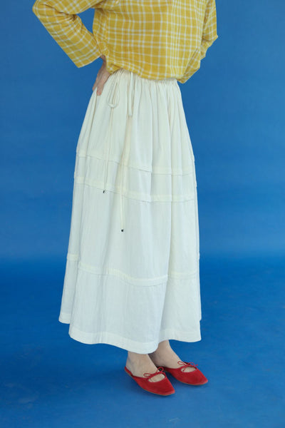 Bliss Skirt-White
