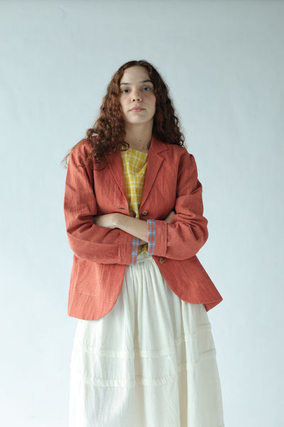 Edith Top-Deep coral