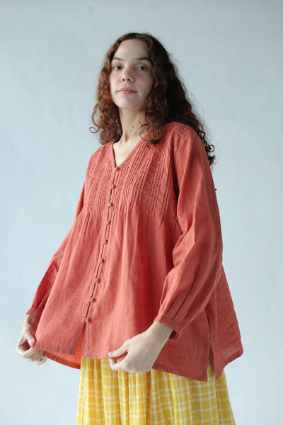 Aria Top-Deep coral