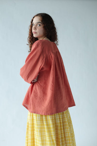 Aria Top-Deep coral