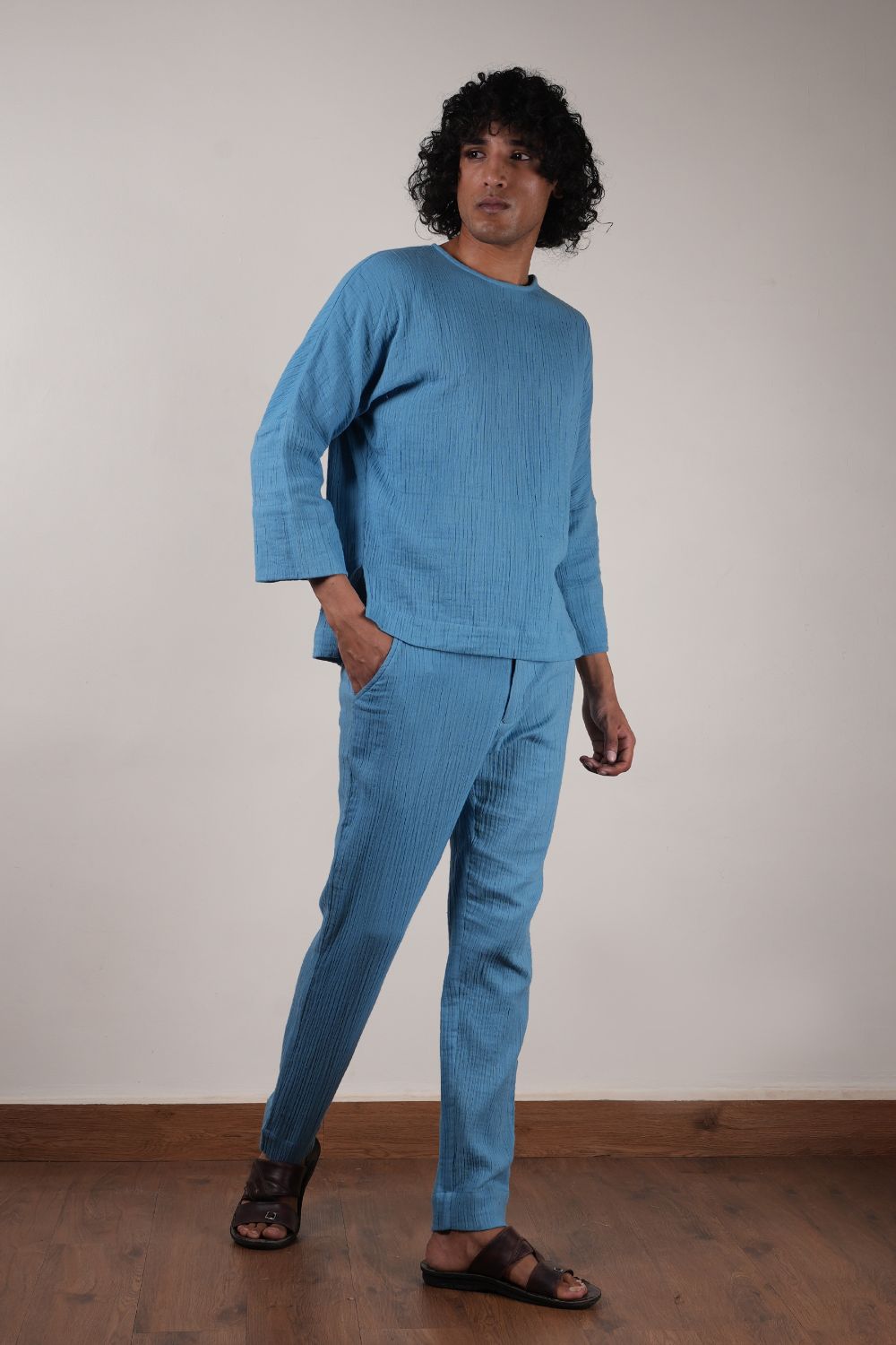 Men's Blue Crush T-Shirt & Pants Set (2 PCS)