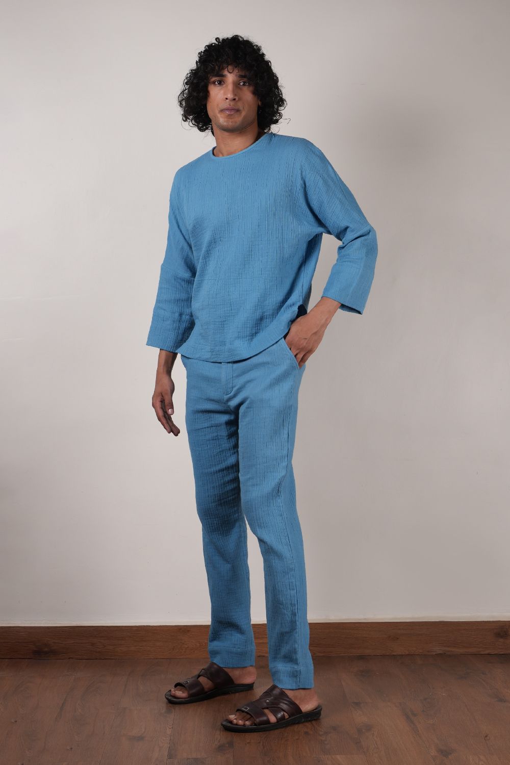 Men's Blue Crush T-Shirt & Pants Set (2 PCS)