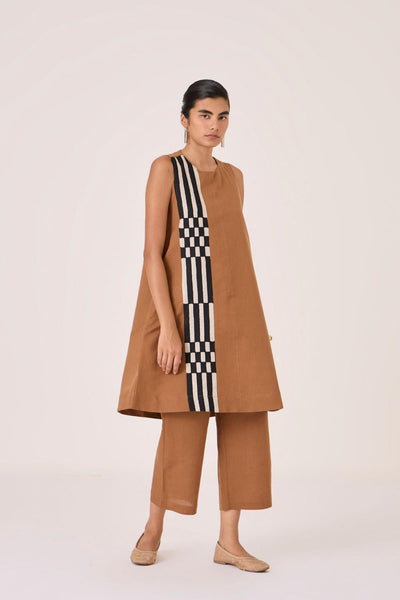 Mevan Brown Applique Co-ord