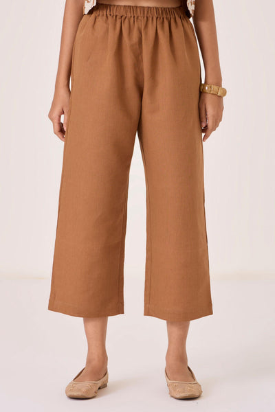Mevan Brown Applique Co-ord
