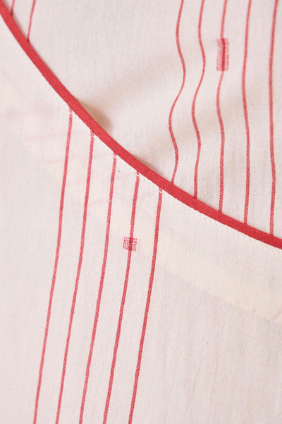 Milovat Red Stripe Wrap Tunic