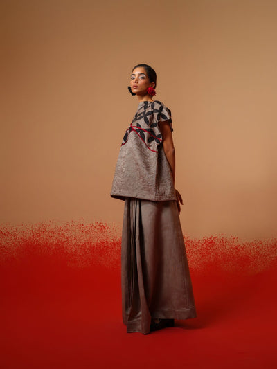Mist Skirt-Grey