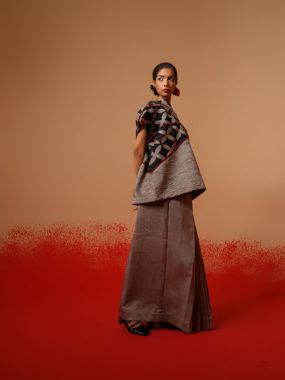 Mist Skirt-Grey