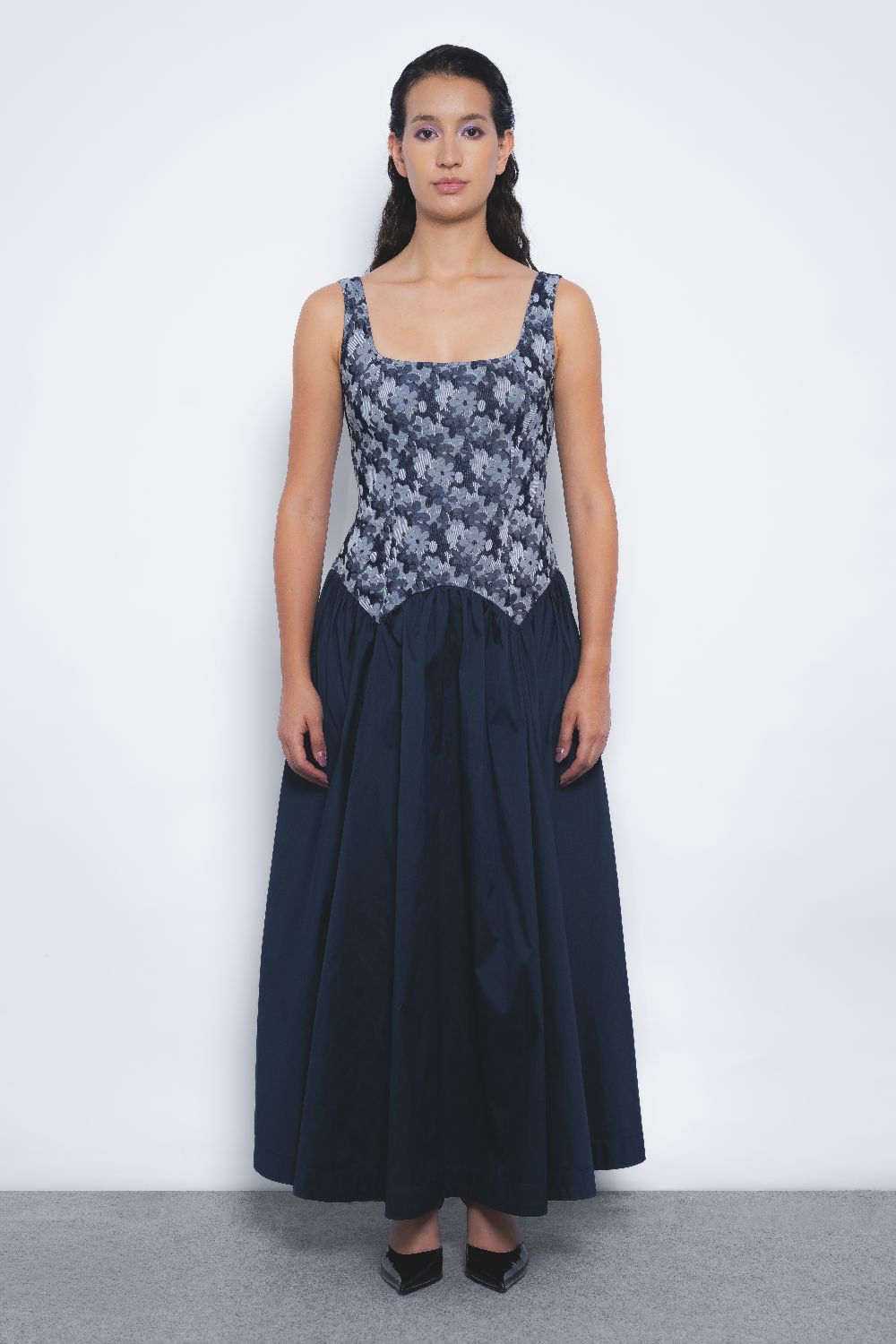 Miyu Dress - Indigo