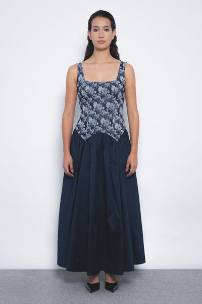 Miyu Dress - Indigo