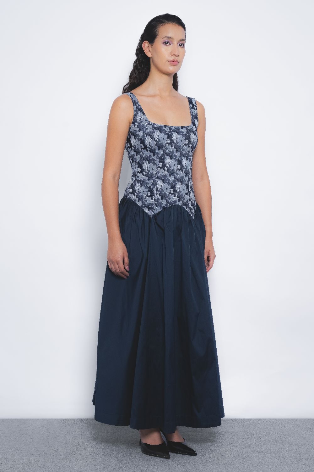 Miyu Dress - Indigo