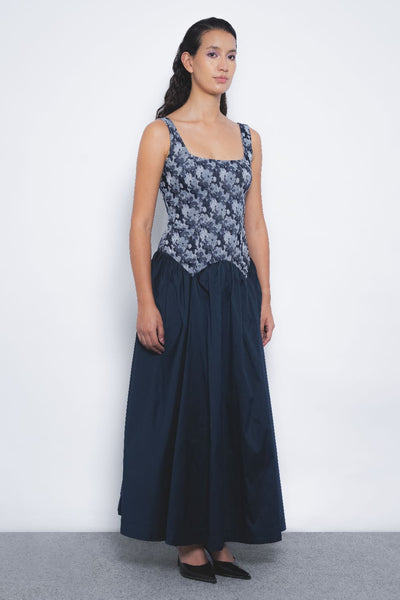 Miyu Dress - Indigo