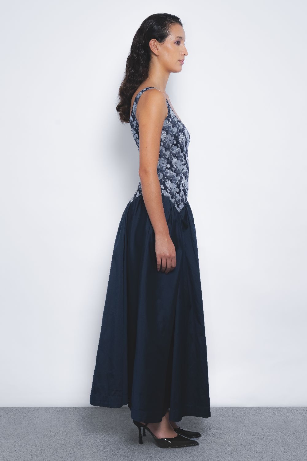 Miyu Dress - Indigo