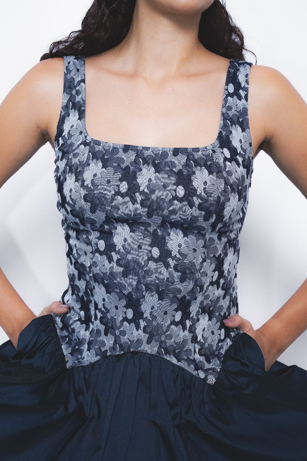 Miyu Dress - Indigo