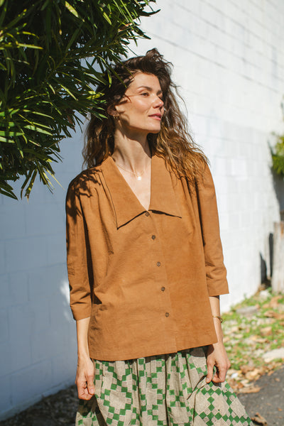 Mulholland Top-Brown