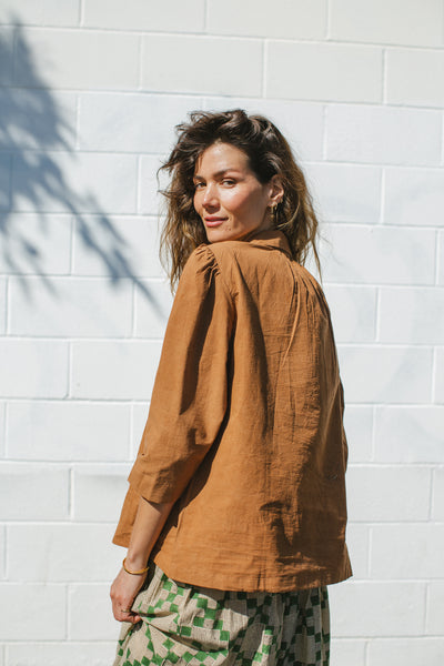 Mulholland Top-Brown