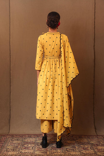 Mustard Club EMB RE Pants