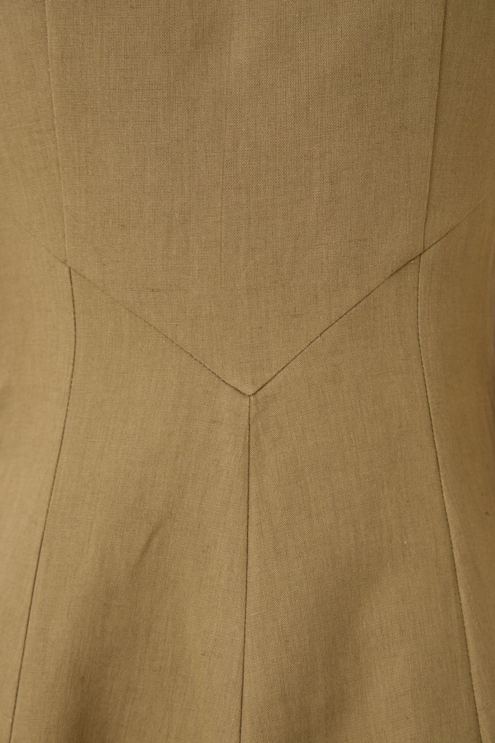 Nimal Olive Embroidered Dress