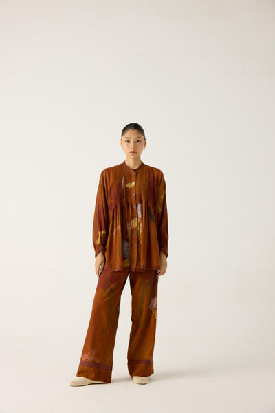 NOVA SET-FOLIAGE (NOVA TOP + LACE PANTS)