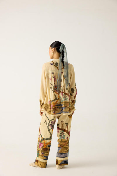 NOVA SET-SAFARI (NOVA TOP +LACE PANTS)