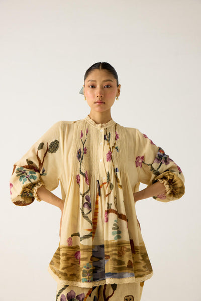 NOVA SET-SAFARI (NOVA TOP +LACE PANTS)