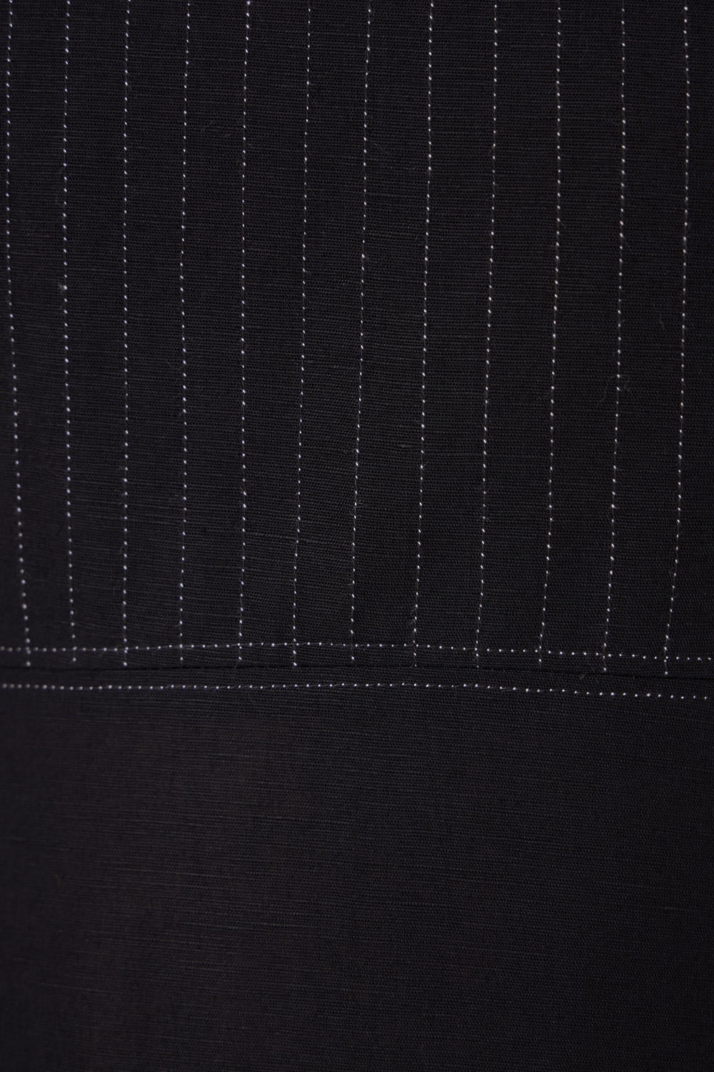 Nuwan Black Quilted Dress