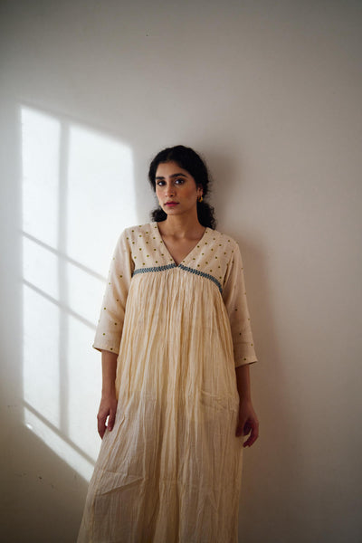 Nyla ivory kurta set