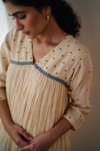 Nyla ivory kurta set