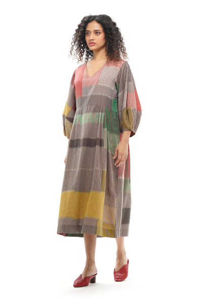 OCHA LANTERN SLEEVE MAXI