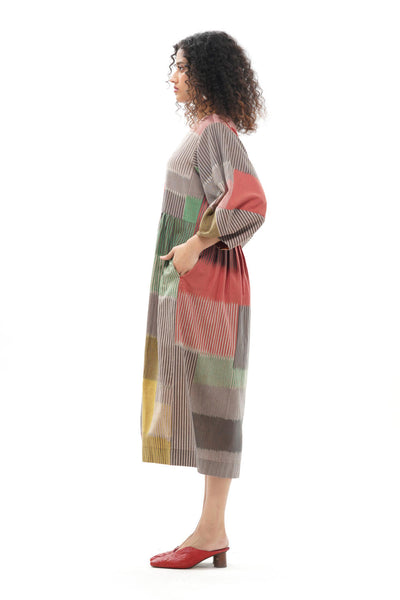 OCHA LANTERN SLEEVE MAXI