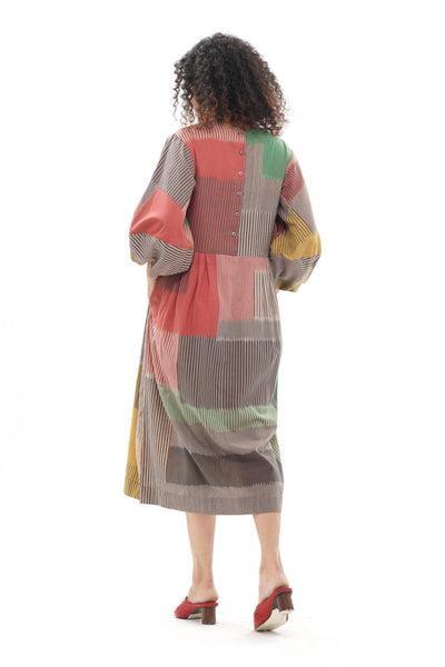 OCHA LANTERN SLEEVE MAXI