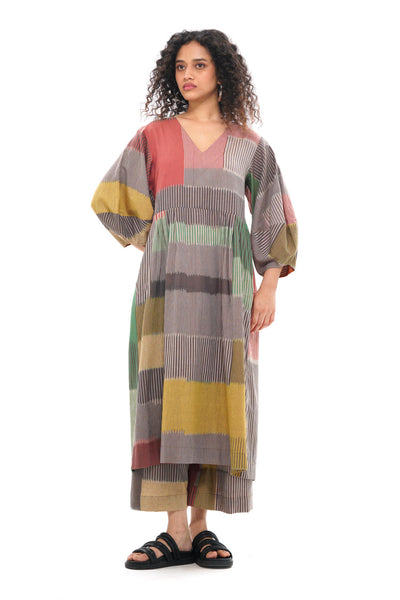 OCHA LANTERN SLEEVE MAXI