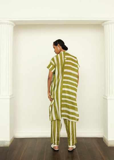 Olivia Stripe Kaftan Kurta