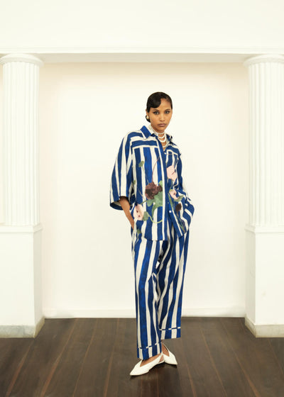 Prussian Stripes Shirt Set
