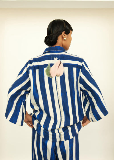 Prussian Stripes Shirt Set