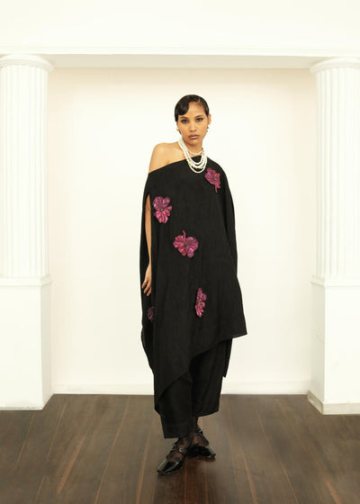 Applique Off Shoulder Set
