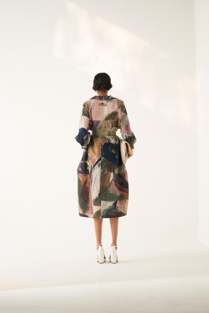 Wallflower Trench Dress with belt